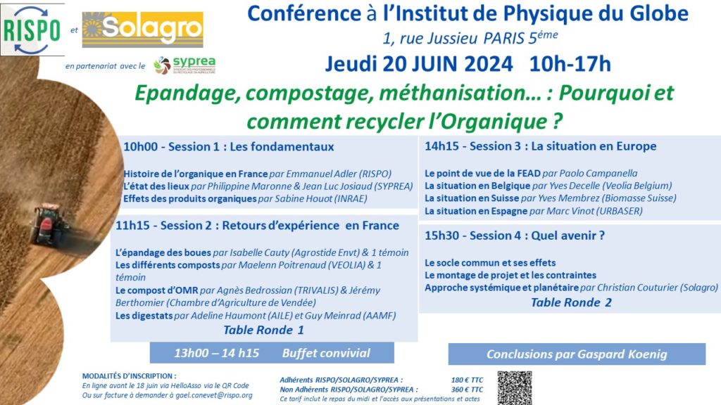 Epandage, compostage, méthanisation… : pourquoi et comment recycler l’Organique ?