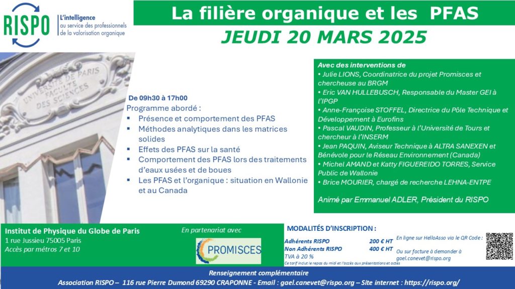 Le monde de l&rsquo;organique et les PFAS