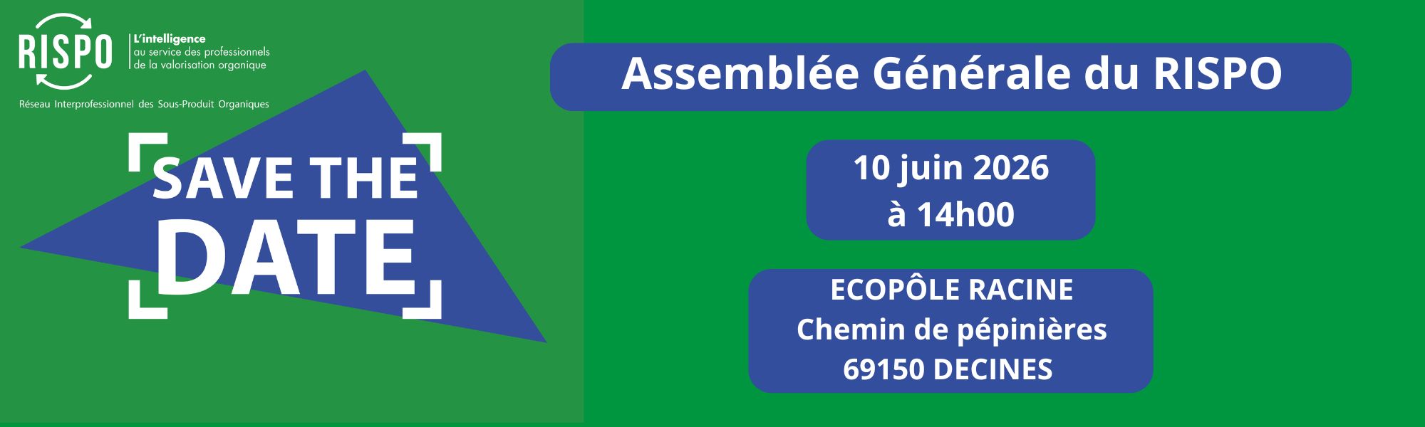 SAVETHEDATE Assemblée Générale
